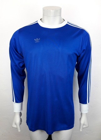 Dynamo Kyiv Kiev match shirt 1976/77, worn by Volodymyr Onyshchenko