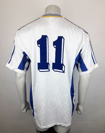 Dynamo Kyiv Kiev match shirt 1998/99, worn by Serhiy Rebrov