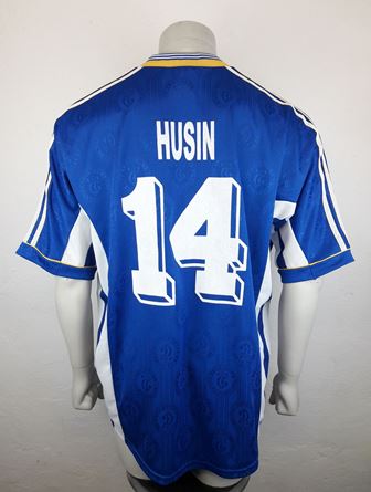 Dynamo Kyiv Kiev match shirt 1998/99, worn by Andriy Husin