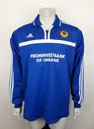 Dynamo Kyiv Kiev match shirt 2000/01, worn by Valentin Byalkevich