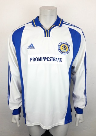 Dynamo Kyiv Kiev match shirt 2001/02, worn by Oleksandr Holovko