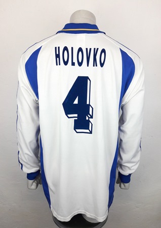Dynamo Kyiv Kiev match shirt 2001/02, worn by Oleksandr Holovko