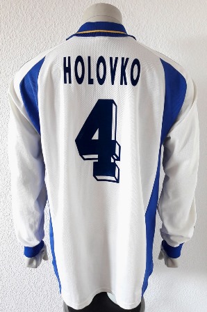 Dynamo Kyiv Kiev match shirt 2001/02, worn by Oleksandr Holovko