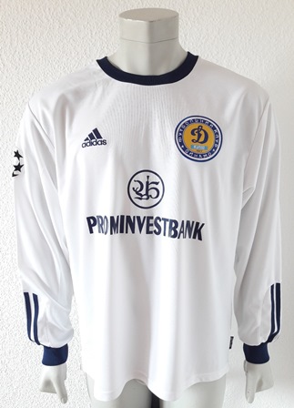 Dynamo Kyiv Kiev match shirt 2002/03, worn by Badr El Kaddouri