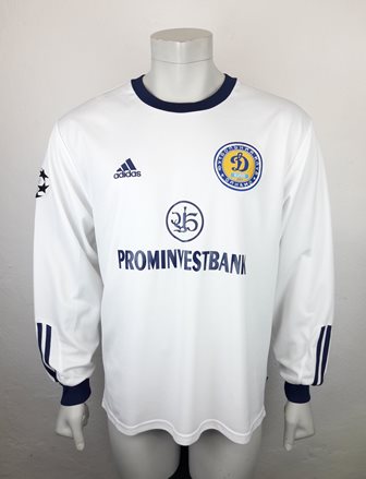 Dynamo Kyiv Kiev match shirt 2002/03, worn by Badr El Kaddouri