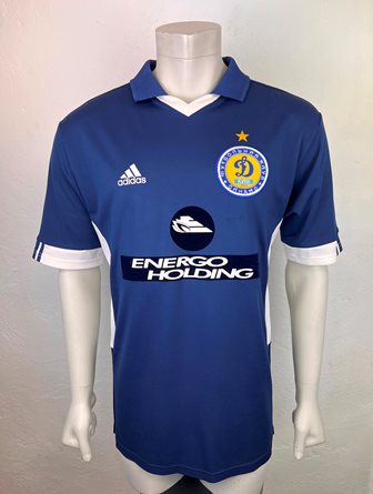 Dynamo Kyiv Kiev match shirt 2004/05, worn by lithuanian Edgaras Česnauskis