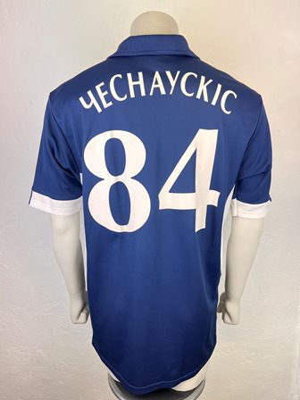 Dynamo Kyiv Kiev match shirt 2004/05, worn by lithuanian Edgaras Česnauskis