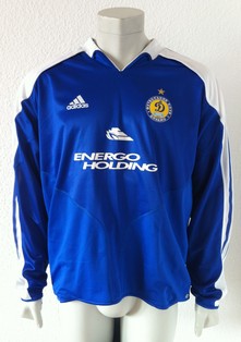 Dynamo Kyiv Kiev match shirt 2004/05, worn by Serhiy Rebrov
