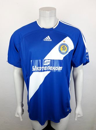 Dynamo Kyiv Kiev match shirt 06/07, worn by Serhiy Rebrov