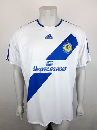 Dynamo Kyiv Kiev match shirt 06/07, worn by Vladyslav Vashchuk