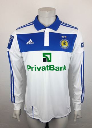Dynamo Kyiv Kiev match worn shirt 10/11, by Milos Ninkovic