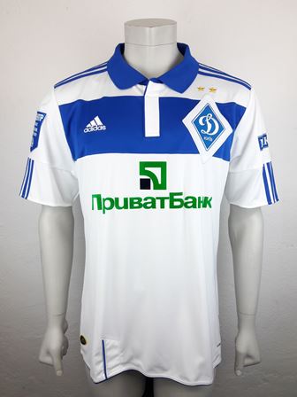Dynamo Kyiv Kiev match shirt 11/12, worn by Brown Ideye