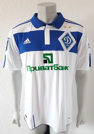 Dynamo Kyiv Kiev match shirt 11/12, worn by Brown Ideye