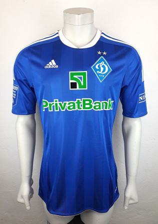Dynamo Kyiv Kiev match shirt 11/12, worn by Andriy Shevchenko