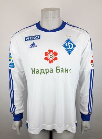 Dynamo Kyiv Kiev match worn shirt 13/14, by Oleh Gusiev