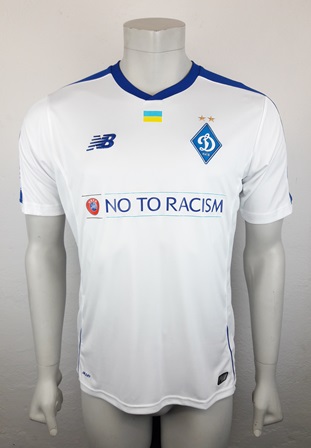 Dynamo Kyiv Kiev match shirt 18/19, worn by Mykola Shaparenko, made by New Balance
