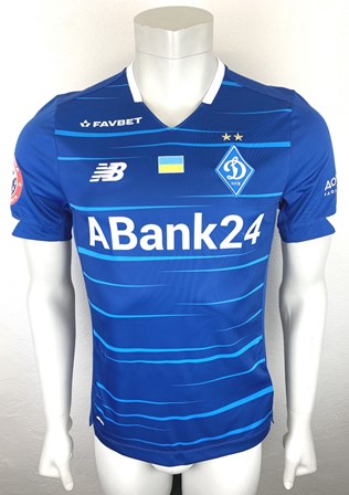 Dynamo Kyiv Kiev match shirt 20/21, worn by Viktor Tsyhankov