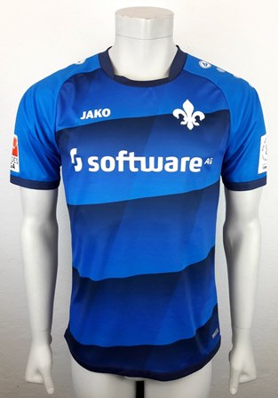 Darmstadt match worn shirt, by ukrainian Denys Oliynyk