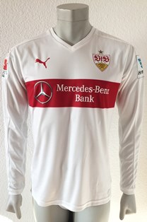 Match worn shirt VFB Stuttgart 2015/16 by ukrainian Artem Kravets