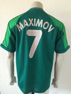 Match worn shirt Werder Bremen 1997/98 by ukrainian Yuriy Maksymov