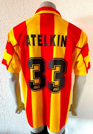 Lecce match worn shirt, by ukrainian Serhiy Atelkin