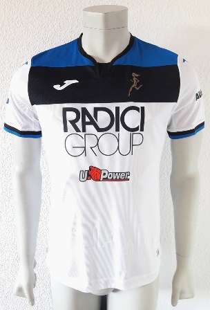 Atalanta match worn shirt, by ukrainian Ruslan Malinovskyi