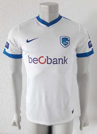 K.R.C. Genk match worn shirt, worn by Ruslan Malinovskyi